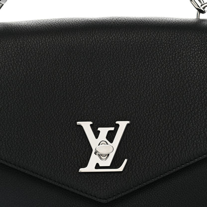 Louis Vuitton Soft Calfskin My Lockme Top Handle  Black 7 of 9