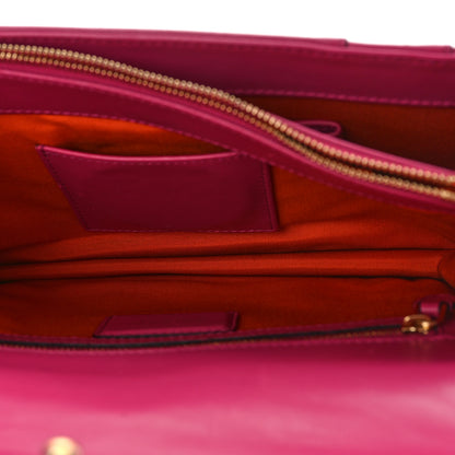 Bulgari Calfskin Serpenti Forever Shoulder Bag Pink 6 of 9