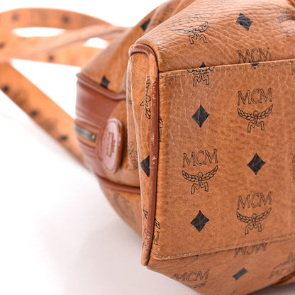 MCM Visetos Shoulder Bag Cognac 9 of 14