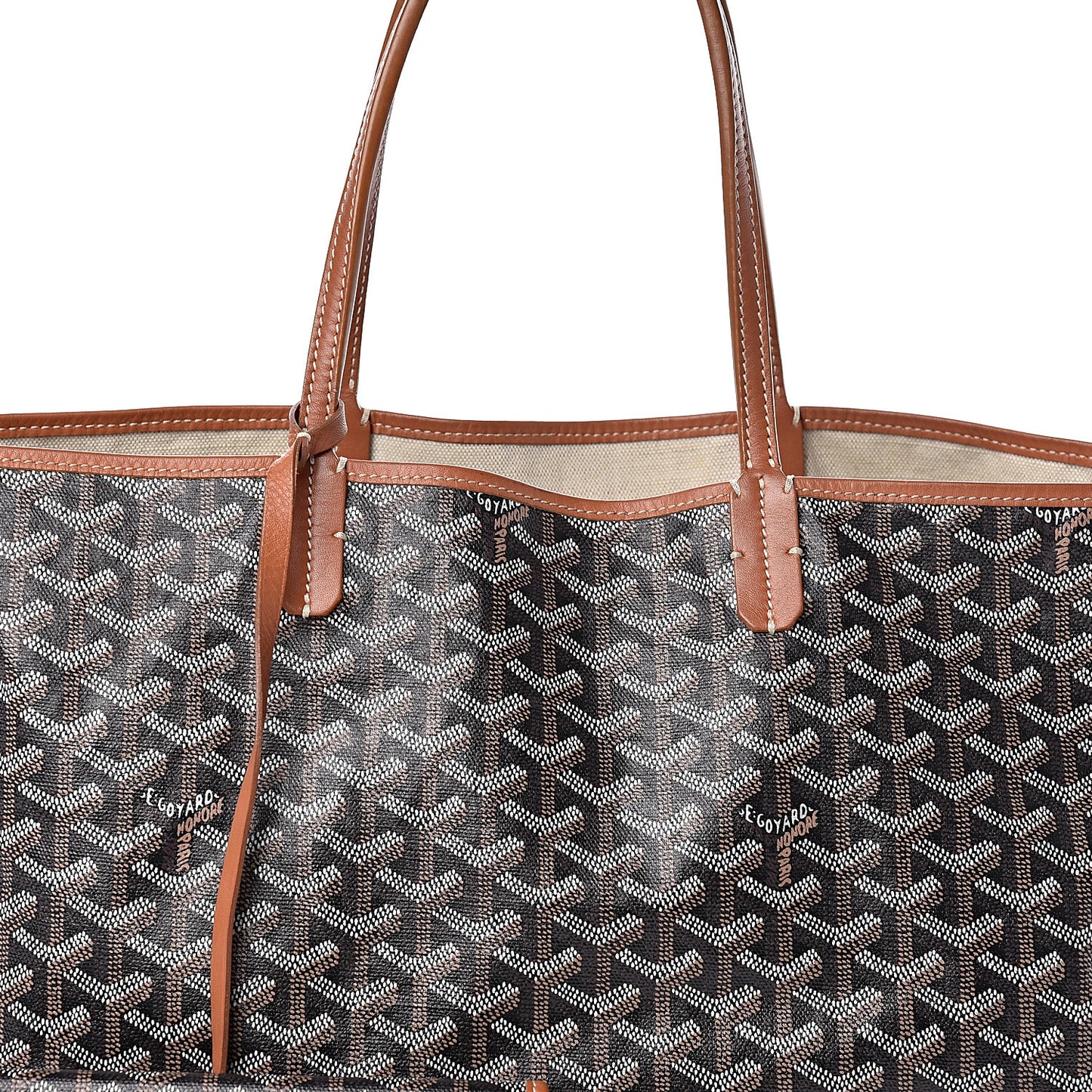 Goyardine Saint Louis PM Black Gold