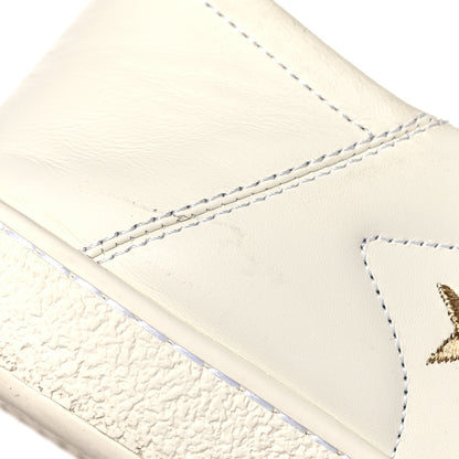 Gucci Calfskin Bee Star Embroidered Sylvie Web Ace Sneakers 39 White 14 of 14