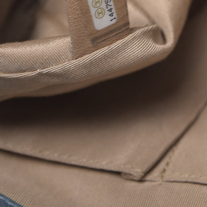 Chanel Caviar Quilted Expandable Zip Shoulder Bag Blue 9 of 12