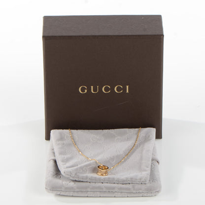 Gucci 18K Yellow Gold Icon Twirl Pendant Necklace 10 of 12