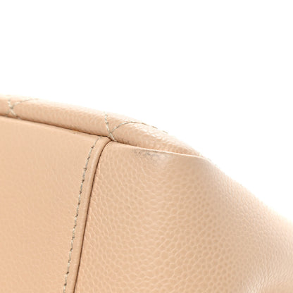 Chanel Caviar Quilted Grand Shopping Tote GST Beige Clair 6 of 6