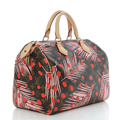 Louis Vuitton Monogram Jungle Dots Speedy 30 Sugar Pink Poppy 3 of 8