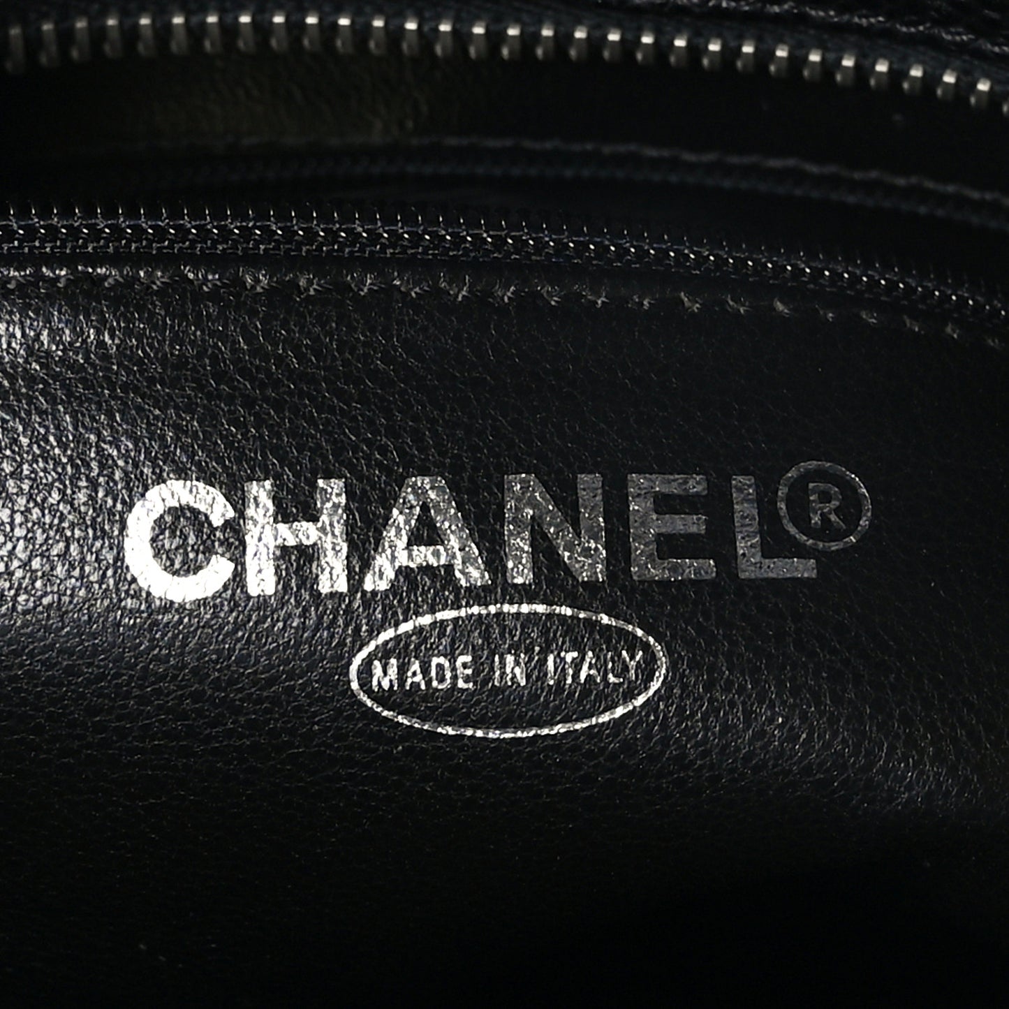 Caviar Quilted Medallion Tote Black