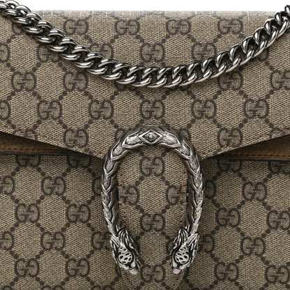 Gucci GG Supreme Monogram Small Dionysus Shoulder Bag Taupe 8 of 15