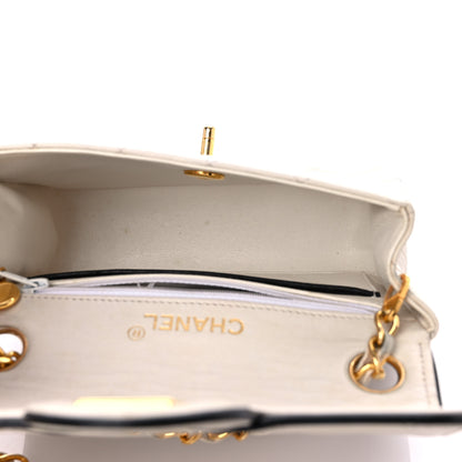 Chanel Lambskin Quilted Mini Square Flap White 4 of 17