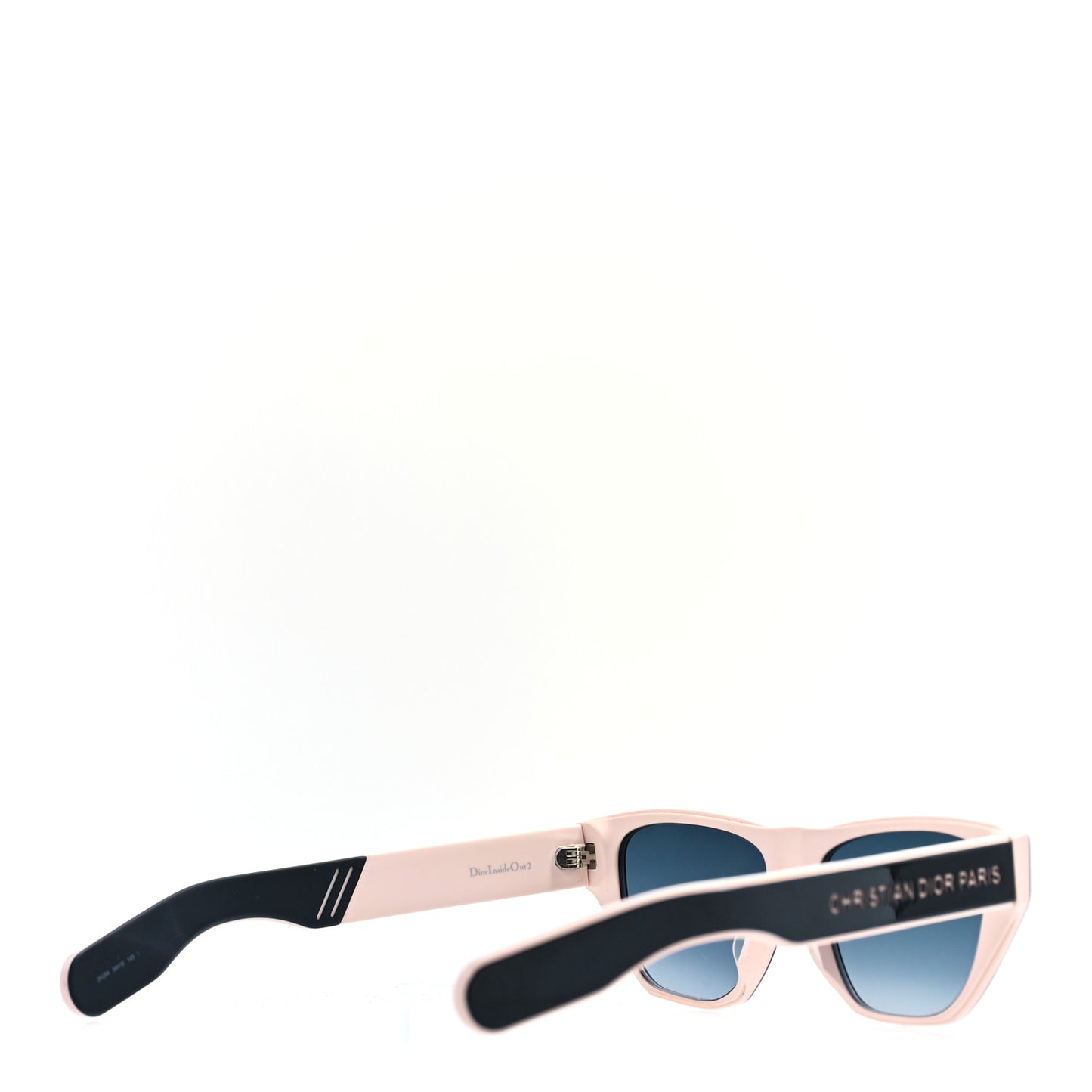 Acetate Inside Out 2 Sunglasses Black Pink