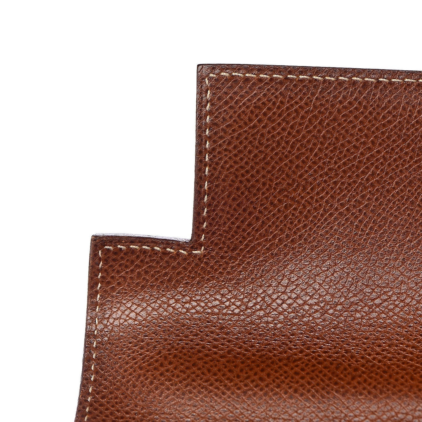 Veau Grain Lisse Kelly Sellier 28 Noisette
