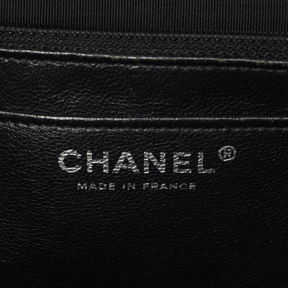 Chanel Caviar Quilted Jumbo Single Flap Black 6 of 15