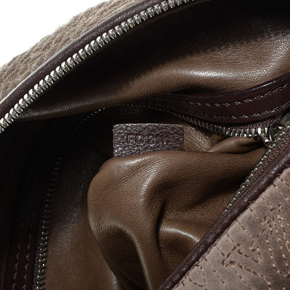 Louis Vuitton Monogram Suede Antheia IXIA PM BBrown 7 of 7