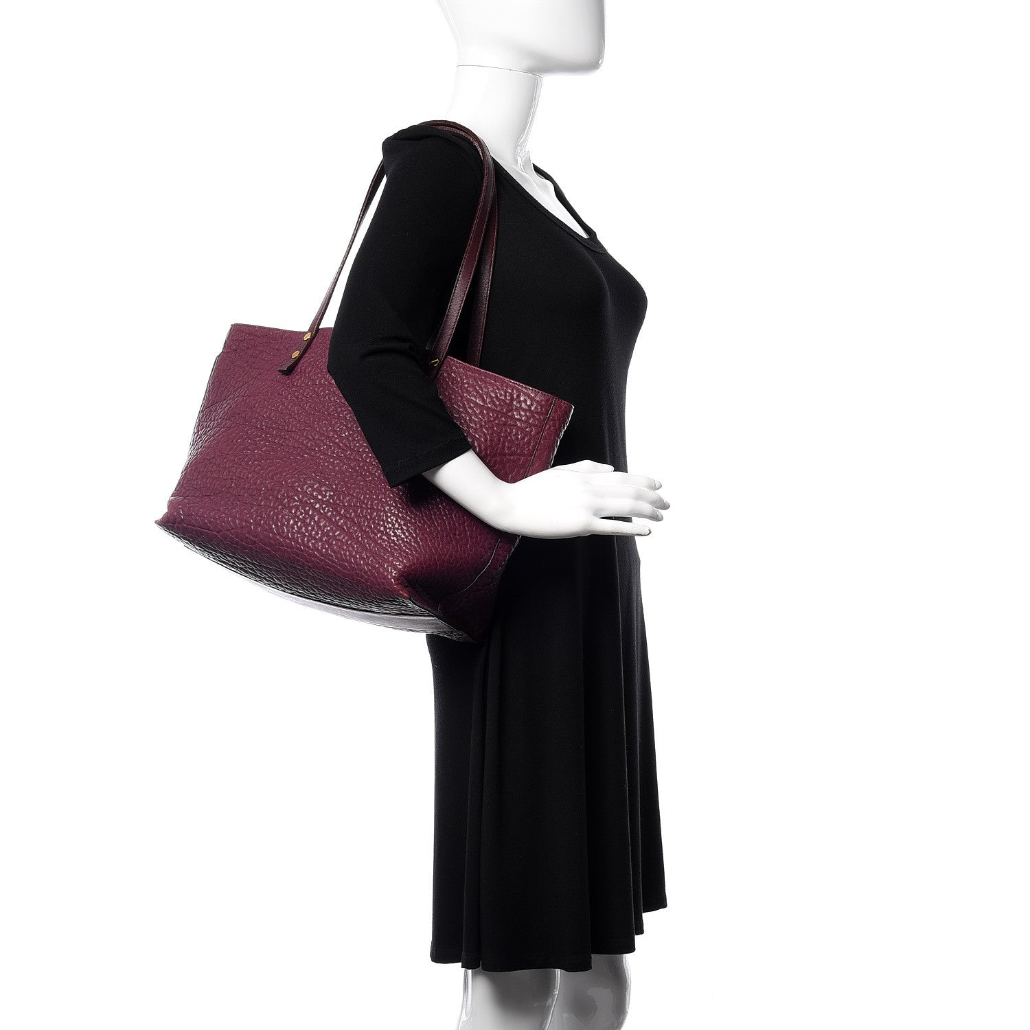 Chloe Calfskin Dilan East West Tote Wild Purple 2 of 22