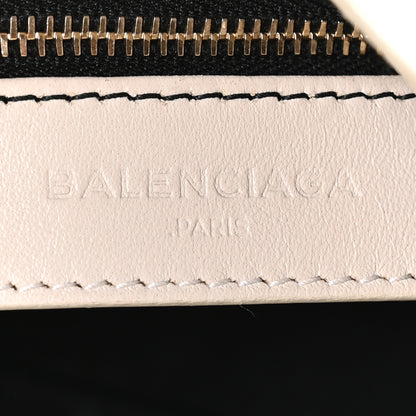 Balenciaga Chevre Gold Metallic Edge Hardware Mini City Ivory 7 of 11