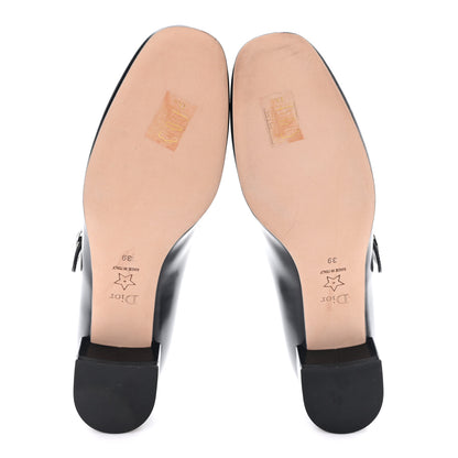 Christian Dior Brushed Calfskin Uniform 30mm Pumps 39 Black 6 of 9