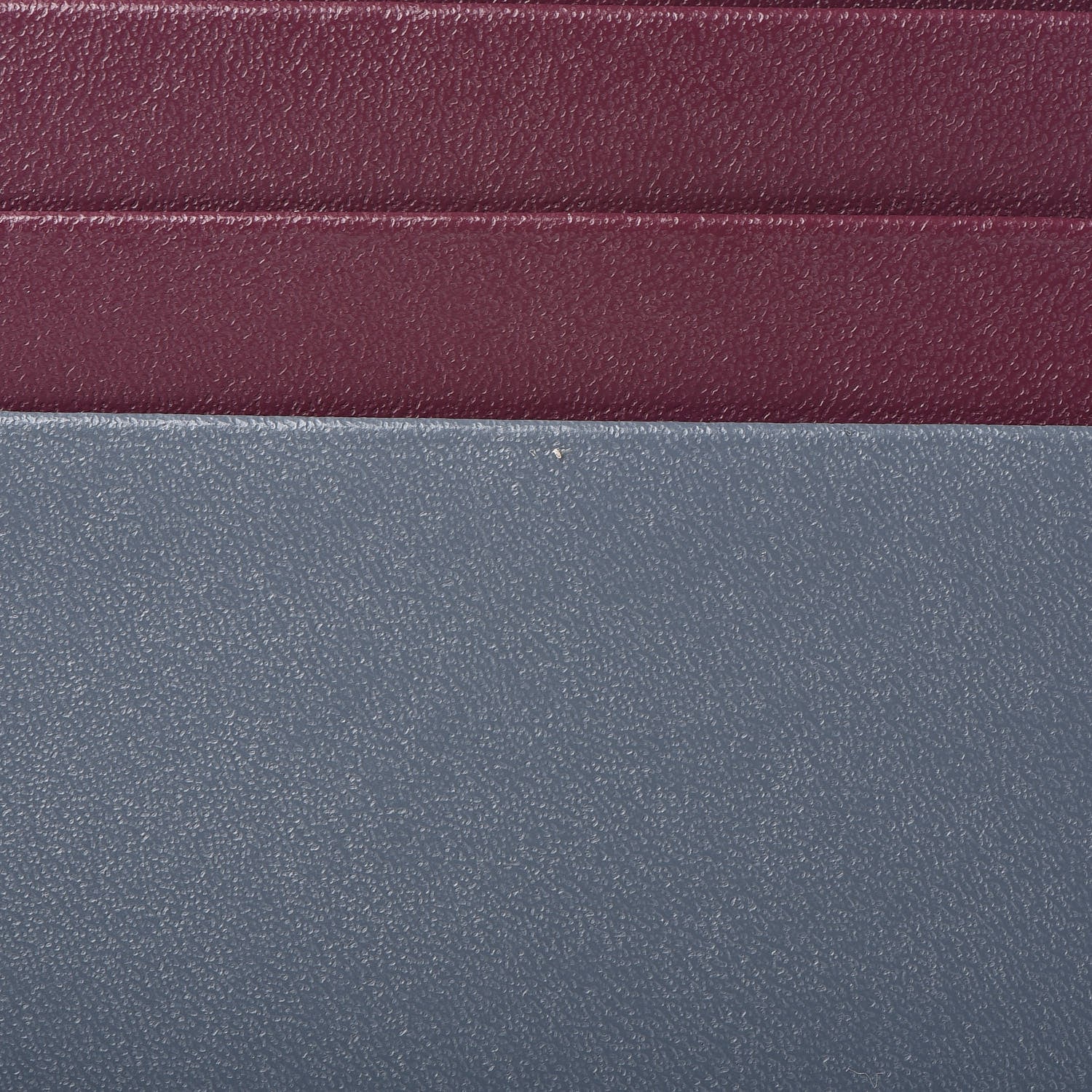 Fendi Vitello Libcerty Lucido By the Way Card Holder Balena Bordeaux 9 of 10