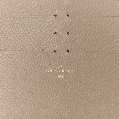 Louis Vuitton Empreinte Monogram Giant Felicie Pochette Tourterelle Creme 9 of 16