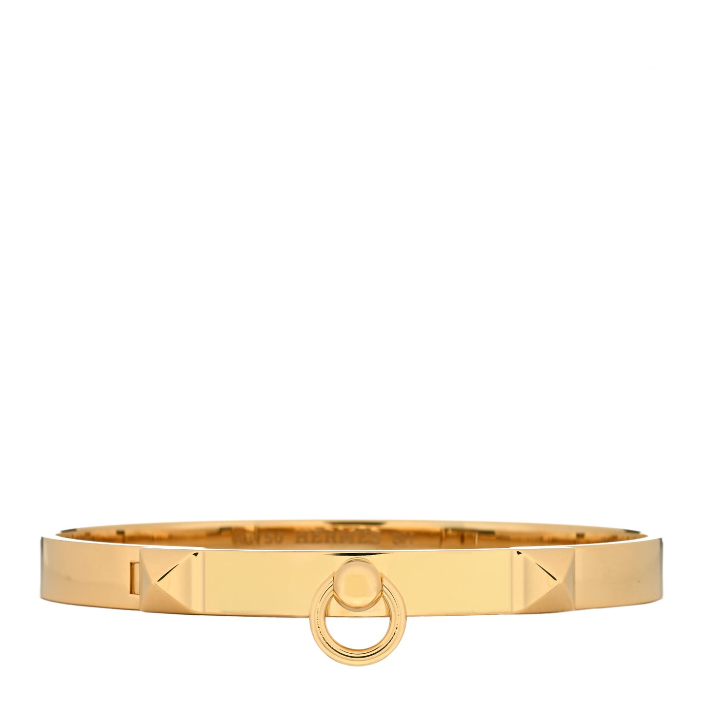 18K Yellow Gold PM Collier De Chien Bracelet SH