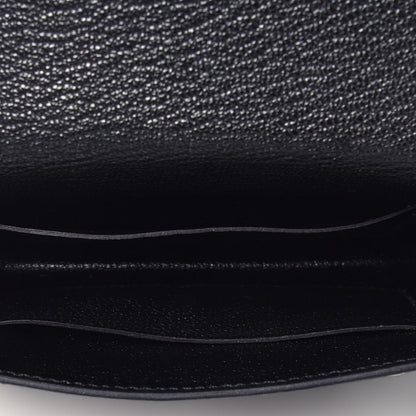 Hermes Chevre Mysore Roulis Slim Wallet Black 6 of 7