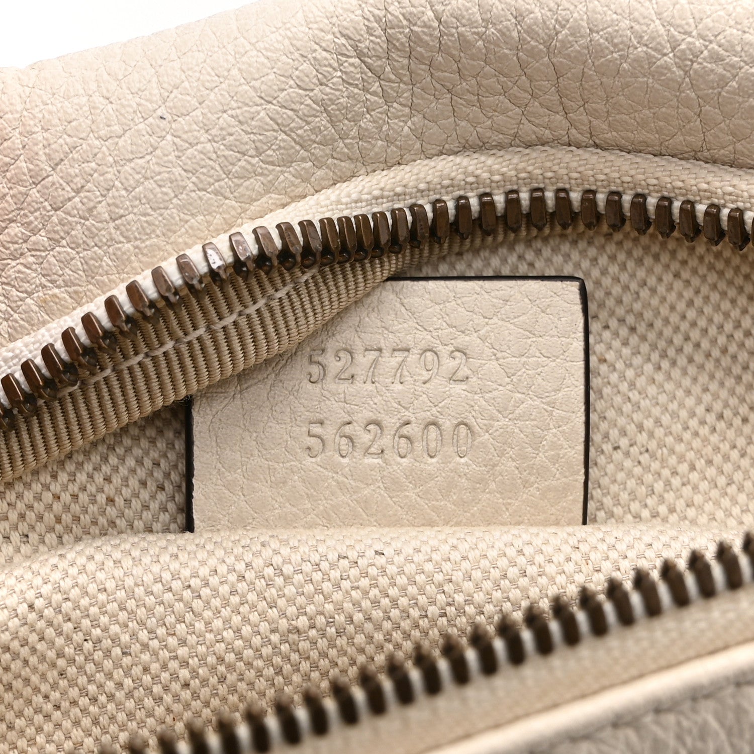 Gucci Grained Calfskin Small Logo Belt Bag White 7 of 11