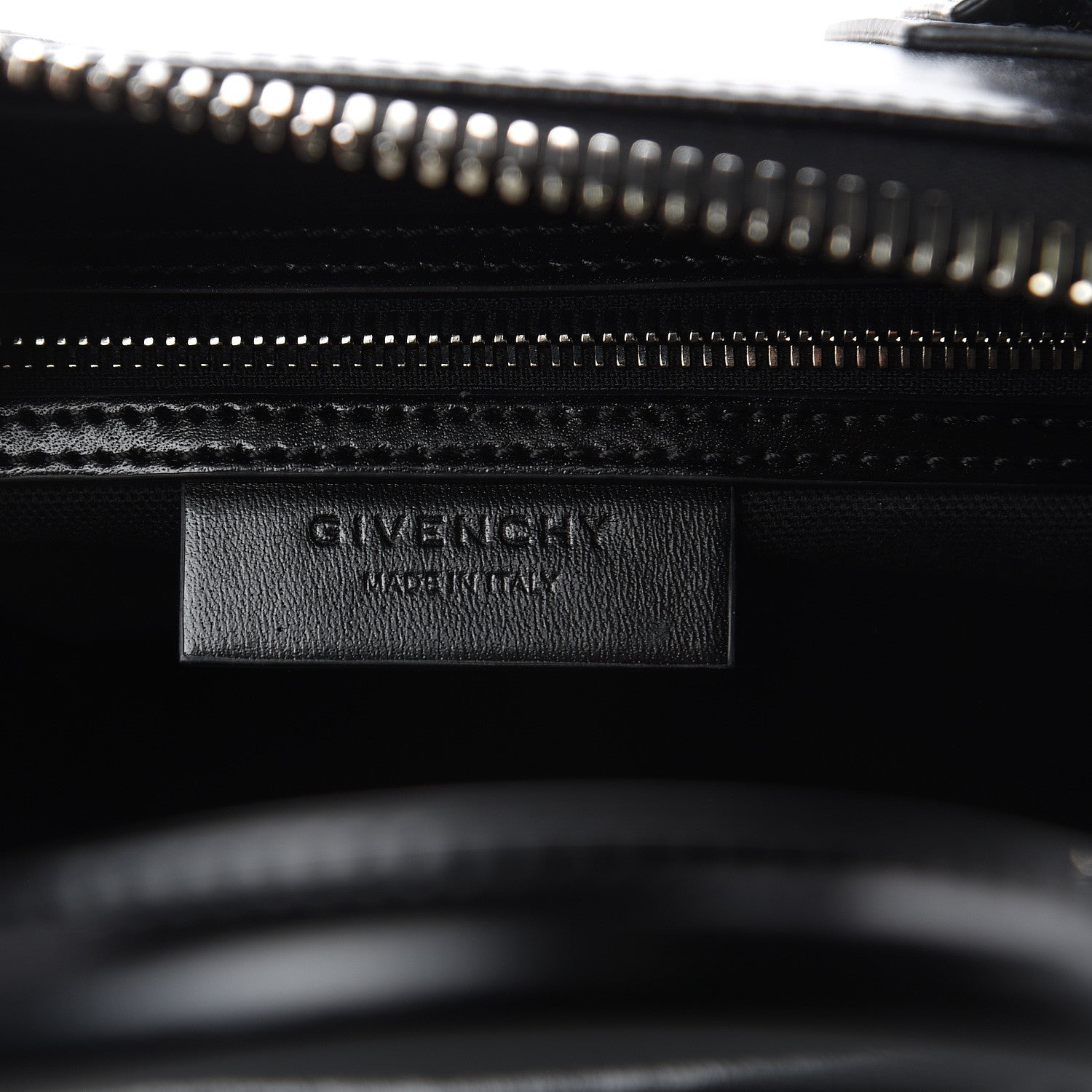 Givenchy Shiny Lord Calfskin Small Antigona Black 6 of 9