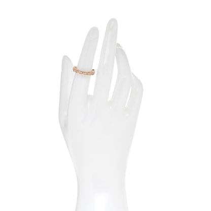 Bulgari 18K Rose Gold Diamond Serpenti Pave Band Ring 51 5.75 2 of 7