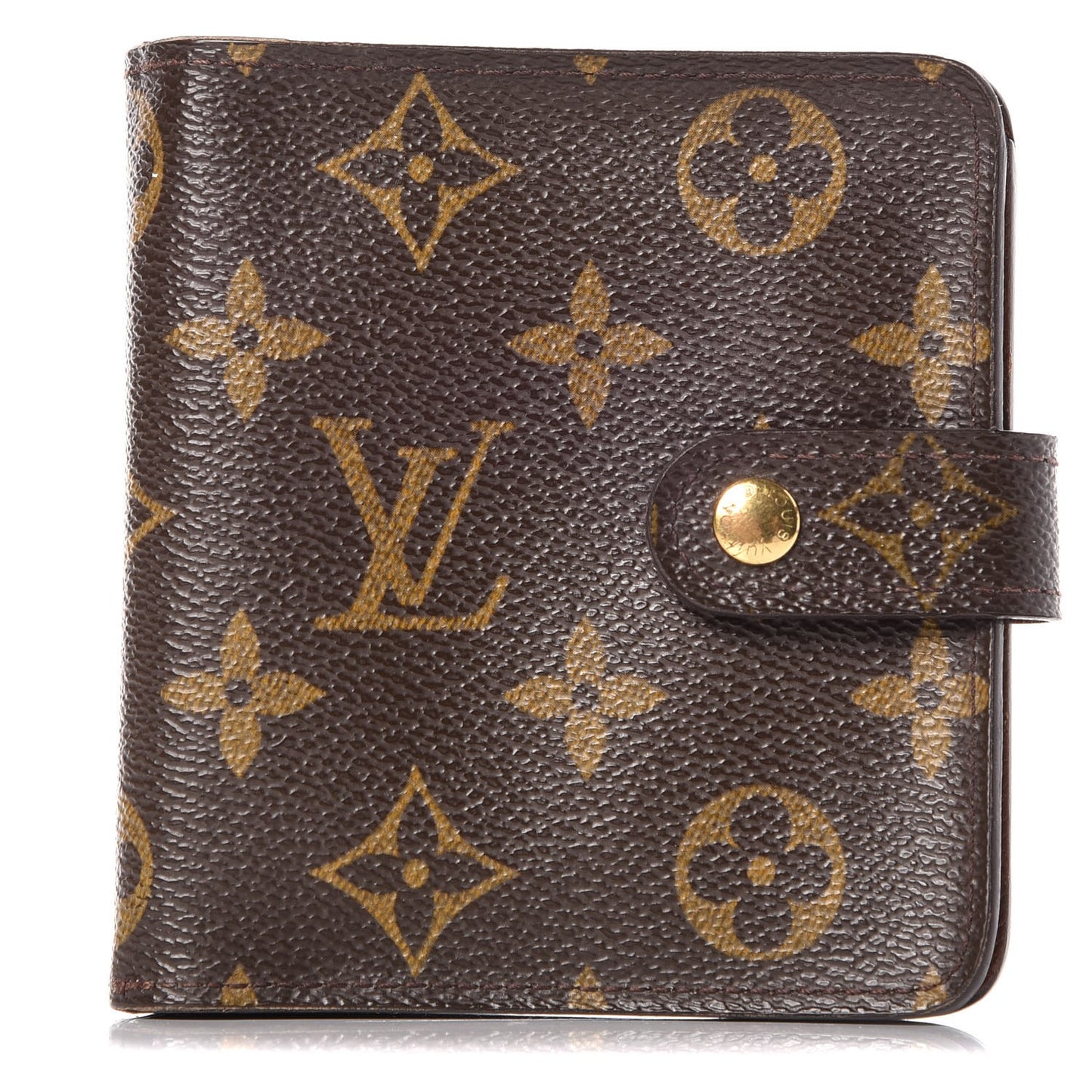 Monogram Compact Zippe Zipped Wallet