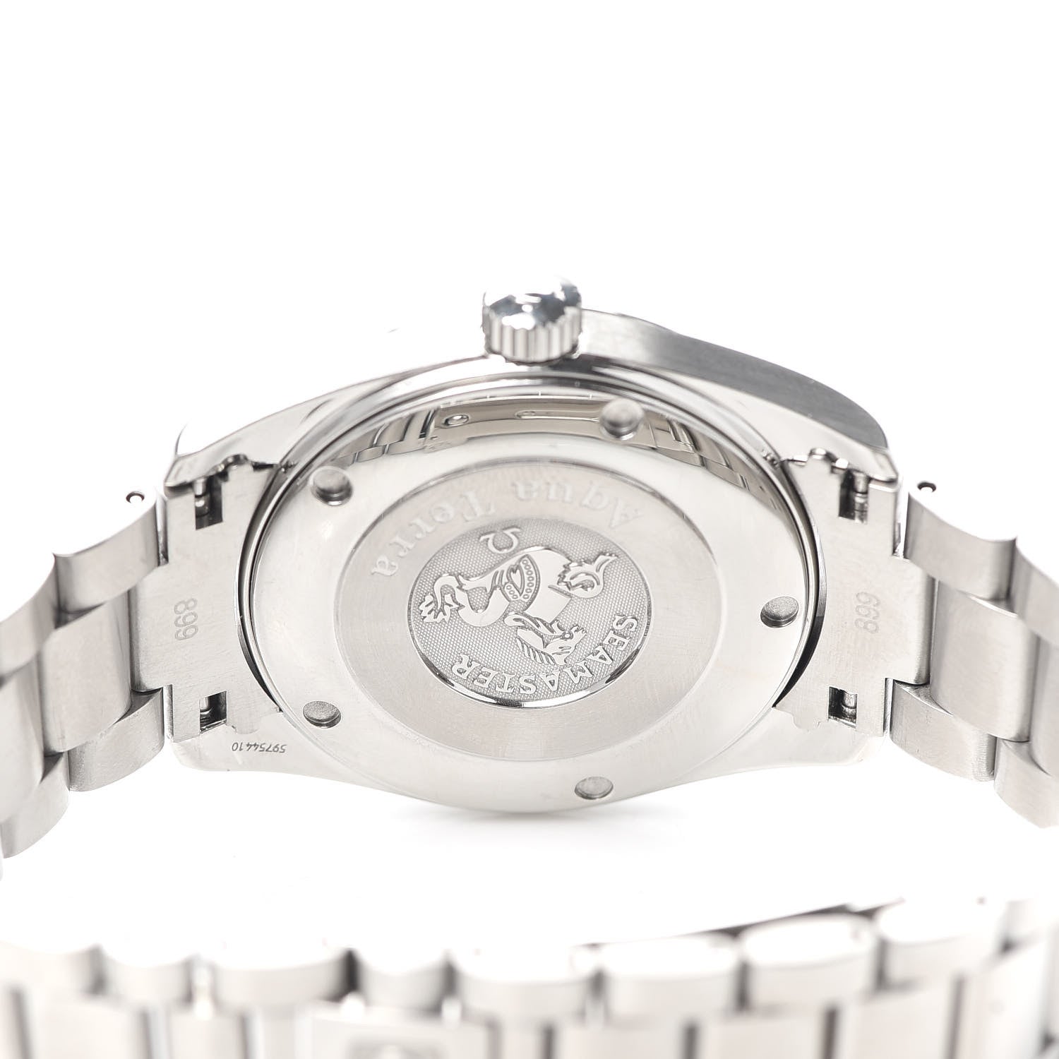 Omega Stainless Steel 36mm Seamaster Aqua Terra Quartz Watch 2518.30.00 4 of 5