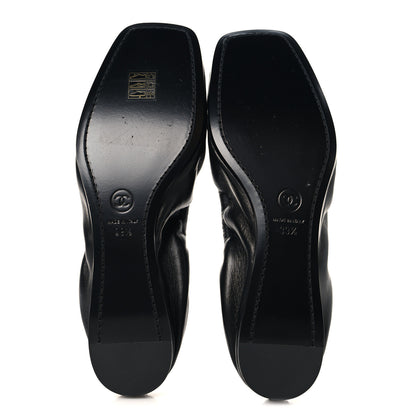 Chanel Lambskin CC Turnlock Ballerina Flats 39.5 Black 6 of 10