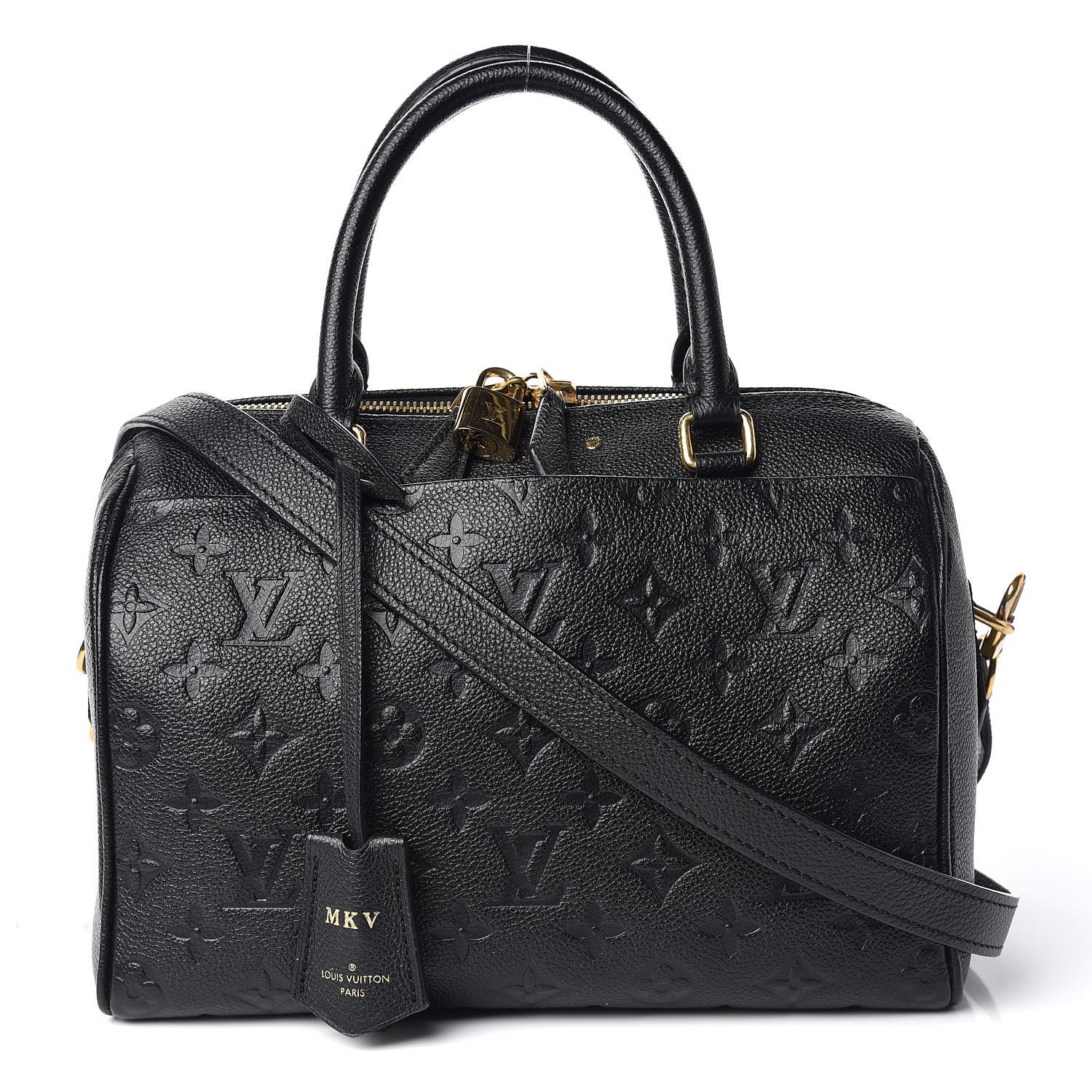 Louis Vuitton Empreinte Speedy Bandouliere 25 NM Black 1 of 12