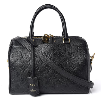 Louis Vuitton Empreinte Speedy Bandouliere 25 NM Black 1 of 12