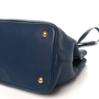 Prada Vitello Phenix Shopping Tote Baltico 9 of 11