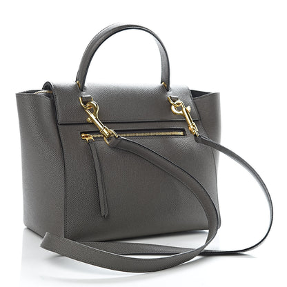 Celine Baby Grained Calfskin Micro Belt Bag Grey 3 of 9
