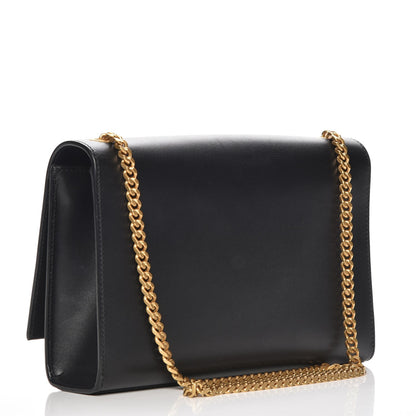 Saint Laurent Smooth Calfskin Medium Classic Monogram Kate Tassel Satchel Black 3 of 6