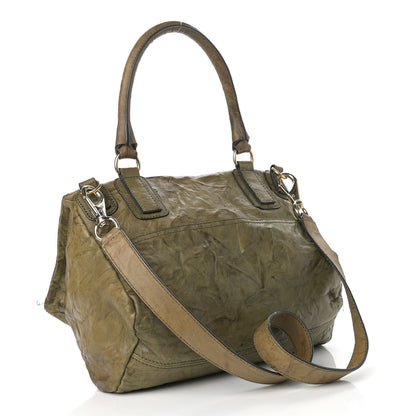 Givenchy Tumbled Sheepskin Medium Pandora Khaki 3 of 13