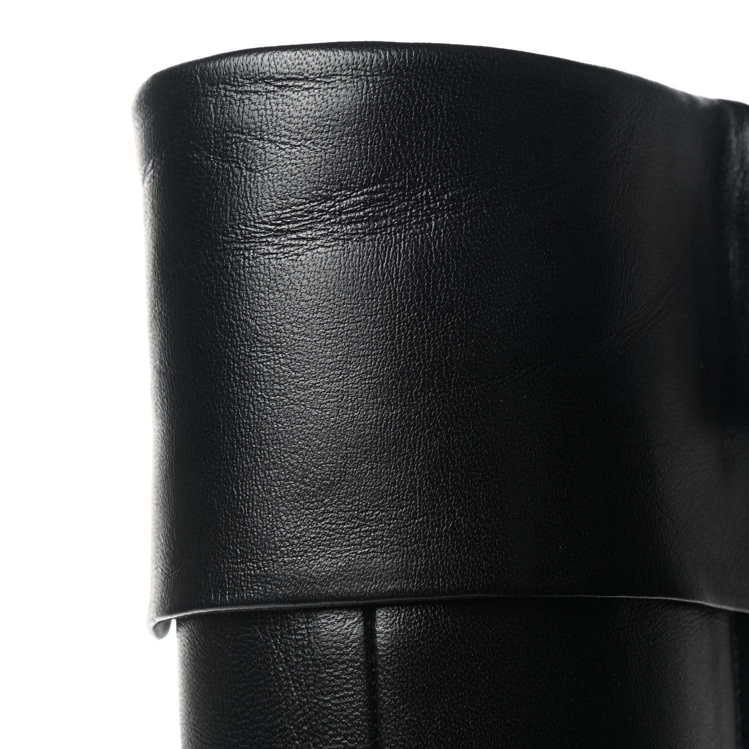 Chanel Lambskin High Boots 36 Black 9 of 12