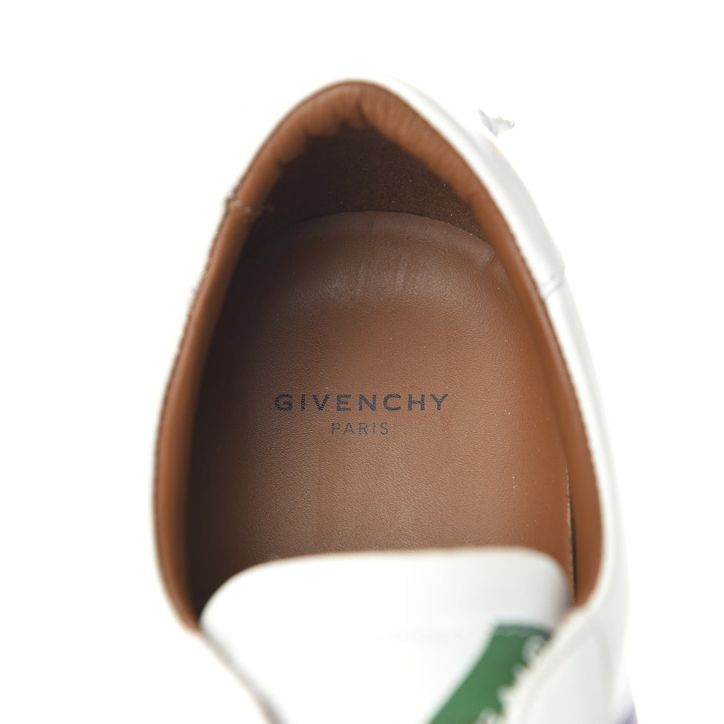 Calfskin Logo Tape Womens Urban Street Sneakers 41 White