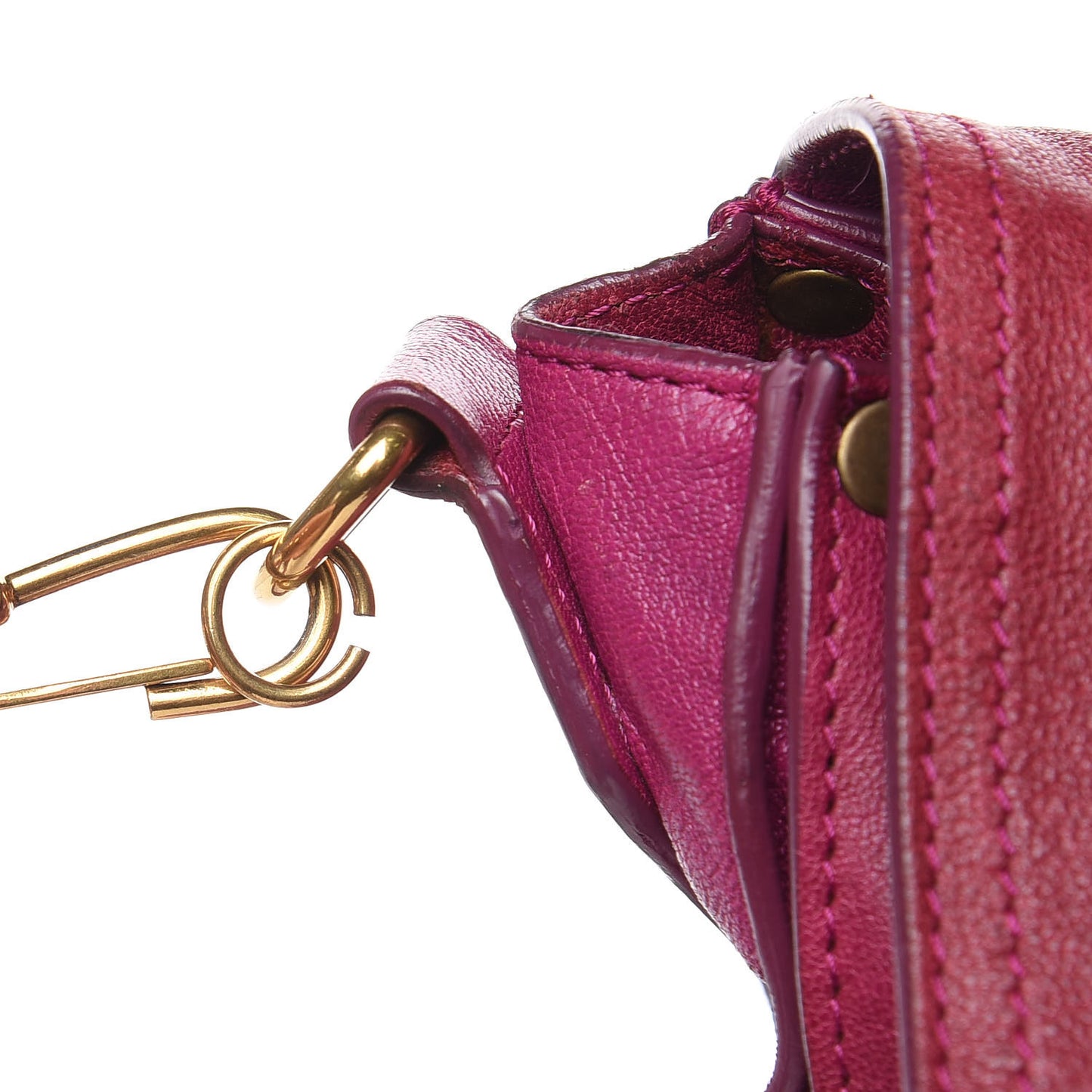 Lambskin Large Bi-Color PS1 Satchel