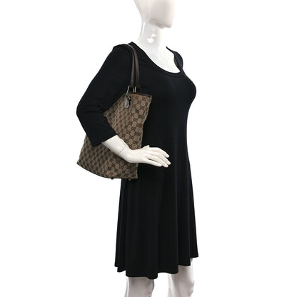 Gucci Monogram Large Eclipse Tote Brown 3 of 9