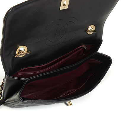 Chanel Lambskin Quilted Trendy CC Flap Black 11 of 12