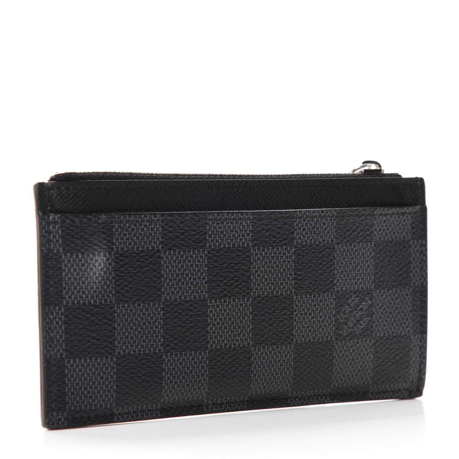 Louis Vuitton Damier Graphite Coin Card Holder 3 of 10