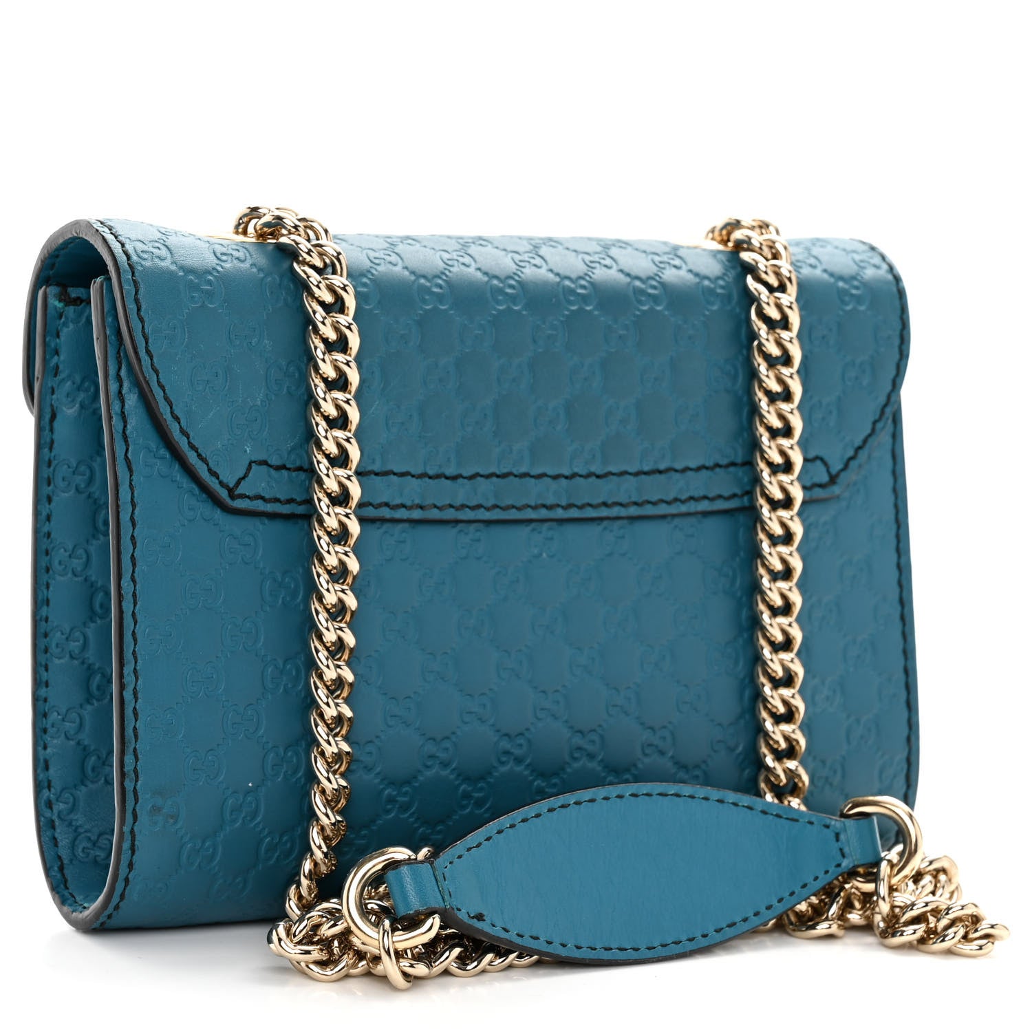 Gucci Microguccissima Mini Emily Shoulder Bag Deep Cobalt 3 of 11