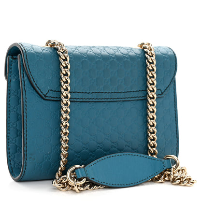 Gucci Microguccissima Mini Emily Shoulder Bag Deep Cobalt 3 of 11