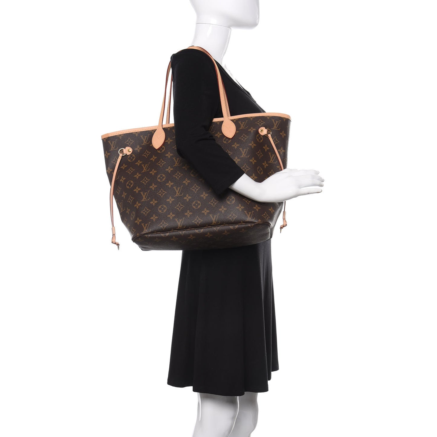 Monogram Neo Neverfull MM Pivoine