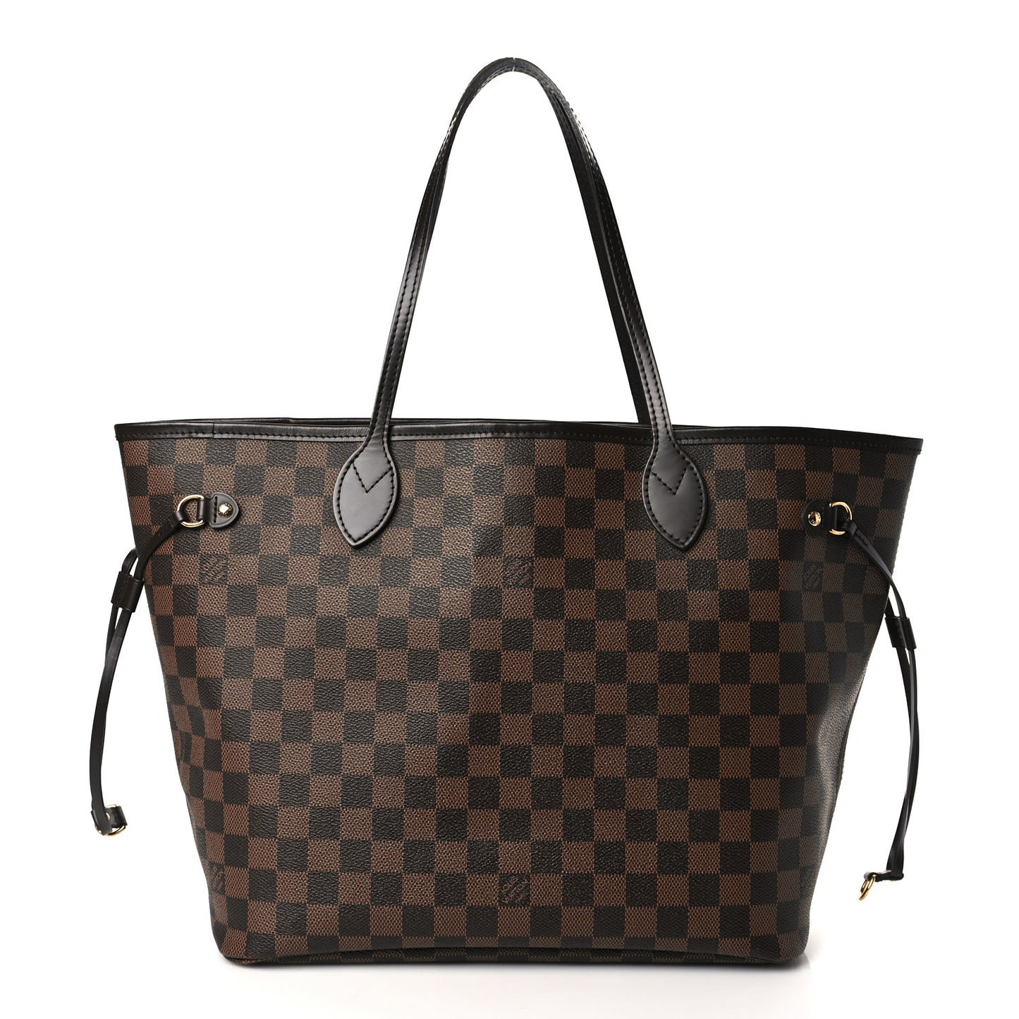 Damier Ebene Neo Neverfull MM Rose Ballerine