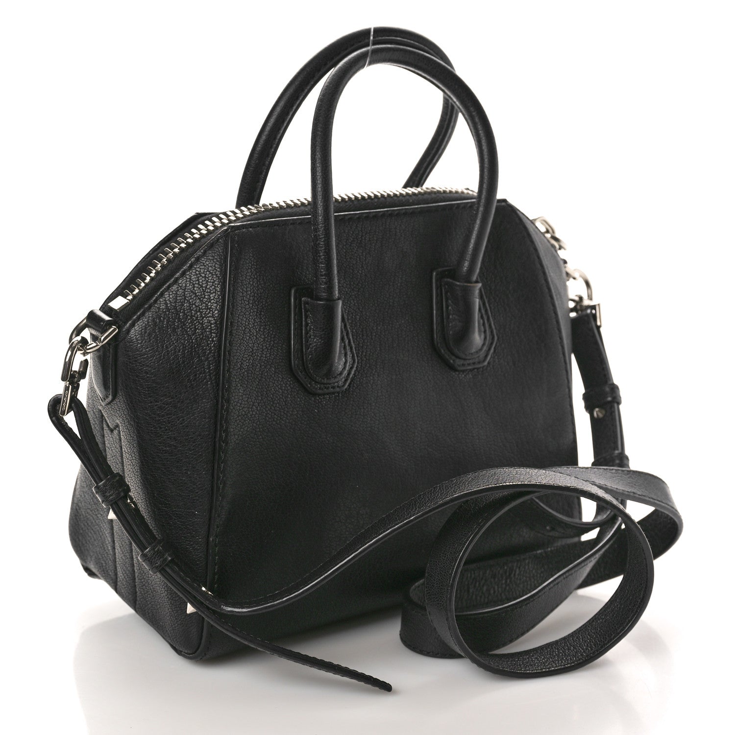 Givenchy Sugar Goatskin Mini Antigona Black 3 of 14