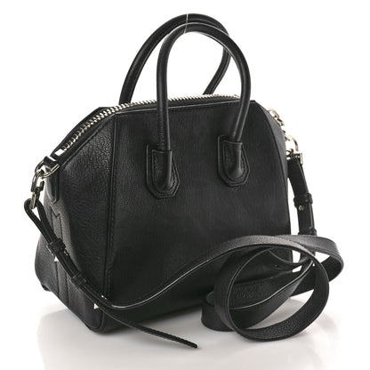 Givenchy Sugar Goatskin Mini Antigona Black 3 of 14