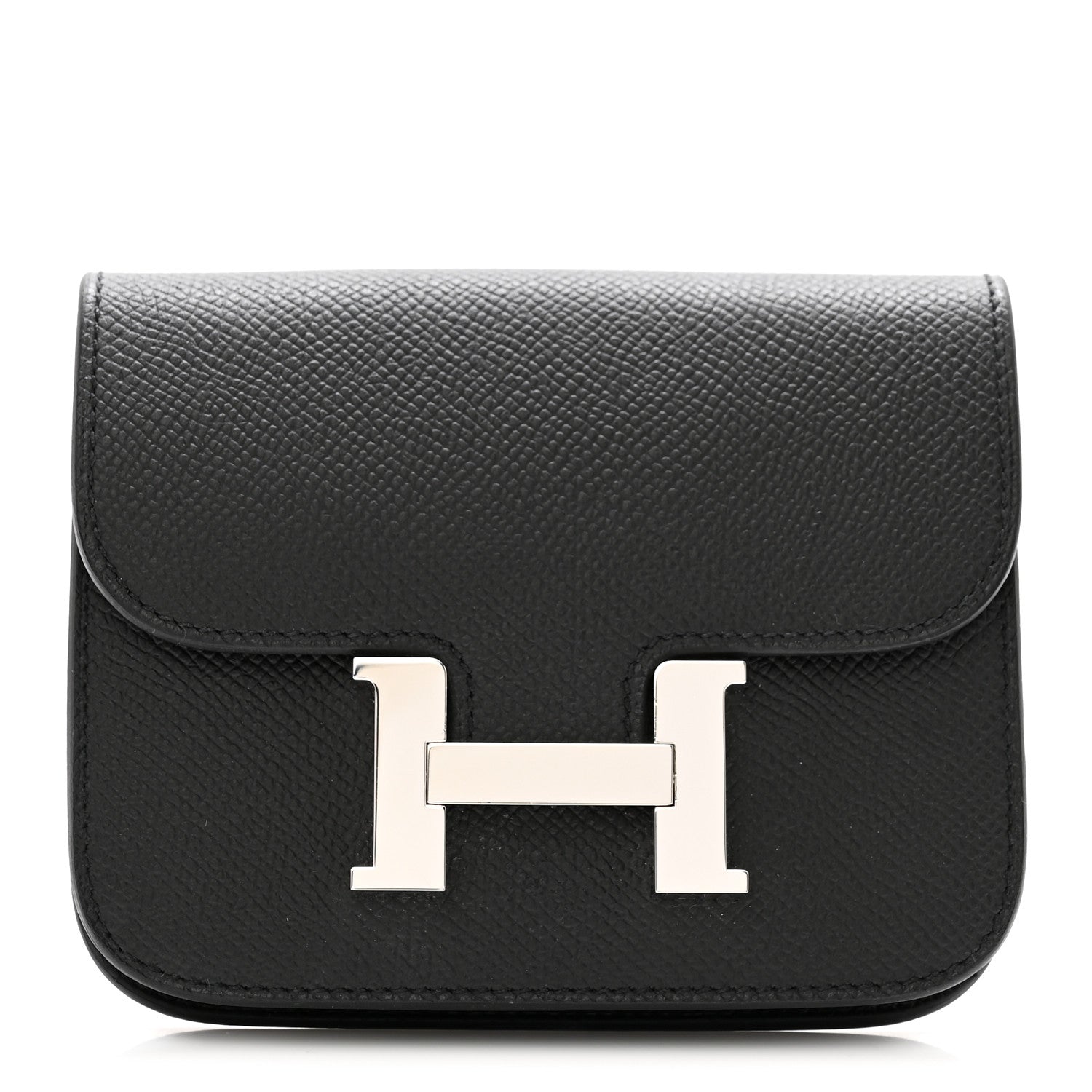 Hermes Epsom Constance Slim Wallet Black 1 of 10