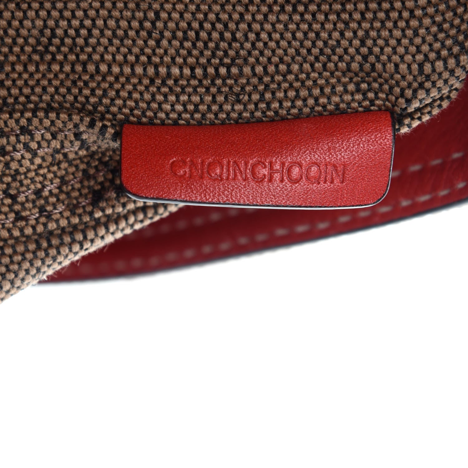 Burberry Canvas Mega Check Medium Susanna Hobo Red 10 of 11