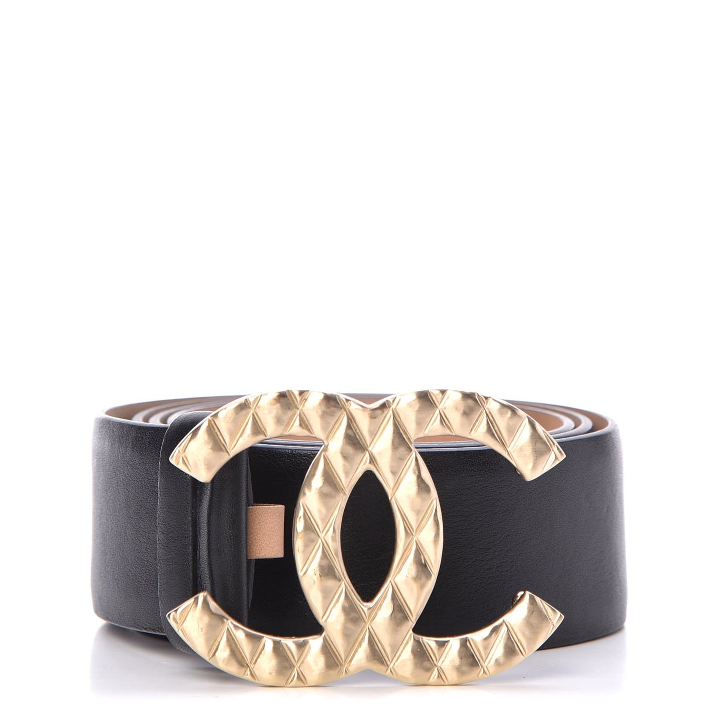 Calfskin CC Belt 95 38 Black